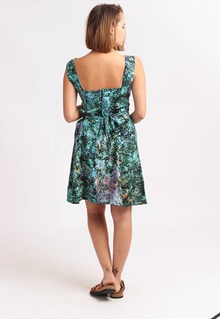 VINTAGE FLORAL SUMMER DRESS