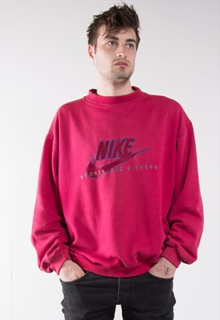 NIKE 90'S CREW NECK SPORTS SWEATSHIRT