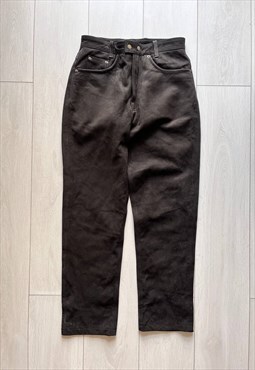 Vintage Leather Genuine pants