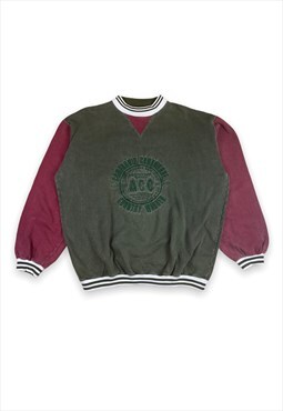 Vintage 90s embroidered design sweatshirt 