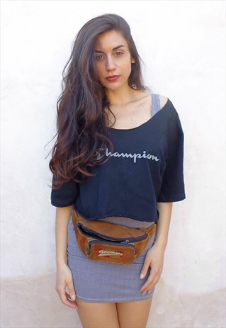 VINTAGE CHAMPION CROP TOP