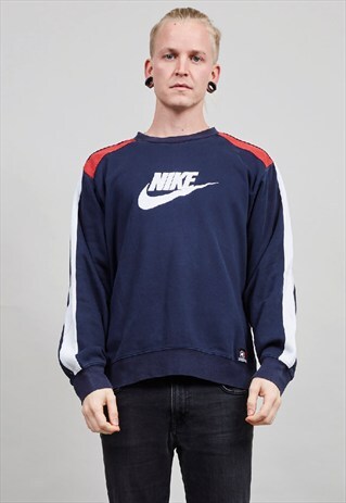 VINTAGE MULTI COLOURED 90'S NIKE SWEATSHIRT