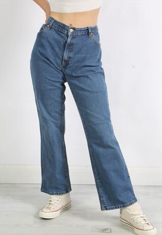 VINTAGE LEVIS 550 BOOTCUT FIT JEANS BLUE W34