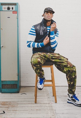 BLUE REEBOK CLASSICS GILET