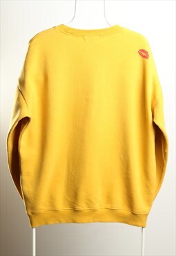 Vintage Brit Crewneck Sweatshirt Yellow