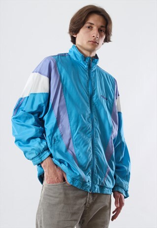 90'S VINTAGE MENS ADIDAS WINDBREAKER TRACK SUIT JACKET