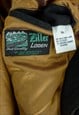 VINTAGE ZILLER LODEN 2XL WOOL TRENCH JACKET EU 56 OVER COAT