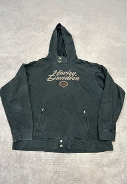 Harley-Davidson Hoodie Pullover Graphic Logo Sweatshirt