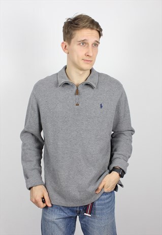 VINTAGE POLO RALPH LAUREN MENS JUMPER SWETER