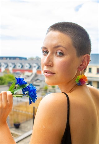 PRIDE FLOWER EARRINGS