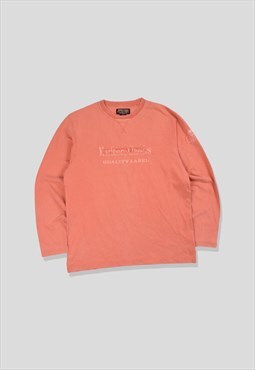 Vintage 90s Marlboro Classics Sweatshirt in Peach Orange