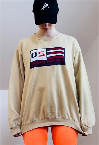 SAILING TEAM USA SURF LIGHT 90S MEN SWEATER SWEATSHIRT