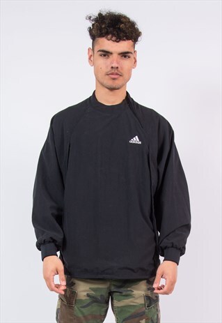 ADIDAS WINDBREAKER PULLOVER TRAINING TOP
