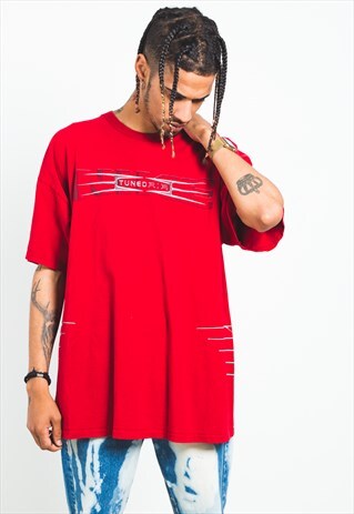 VINTAGE 90S NIKE SPORT T-SHIRT / S3542