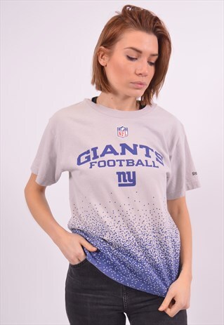 VINTAGE REEBOK GIANTS T-SHIRT TOP MULTI