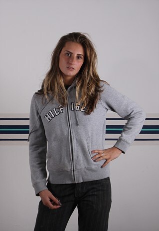 GREY TOMMY HILFIGER HOODIE