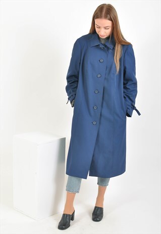 VINTAGE 80'S BLUE COAT