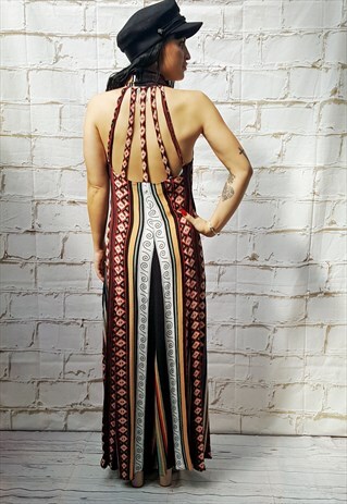 VINTAGE SLEEVELESS MAXI DRESS