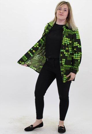VINTAGE ABSTRACT PATTERN FESTIVAL SHIRT