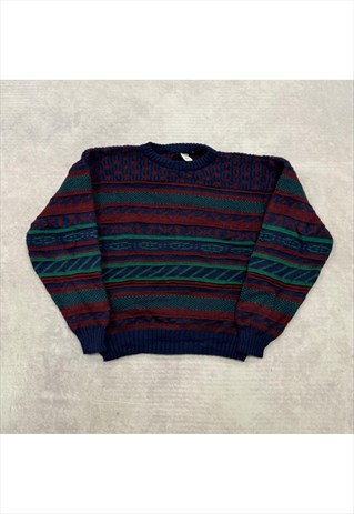 Vintage Knitted Jumper Women's L