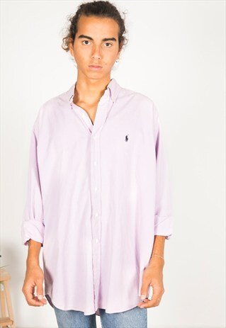 VINTAGE 80S POLO RALPH LAUREN SHIRT / S0058