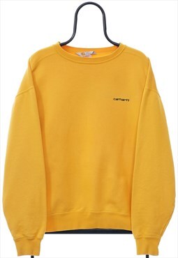Vintage Carhartt Yellow Logo Sweatshirt