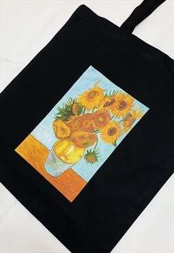 Van Gogh Sunflowers Tote Bag