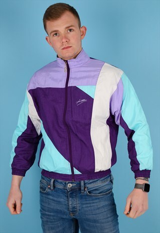 VINTAGE SHELL JACKET IN MULTI NJ650