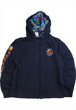Vintage 90's Disney Land Hoodie Disneyworld Full Zip Up