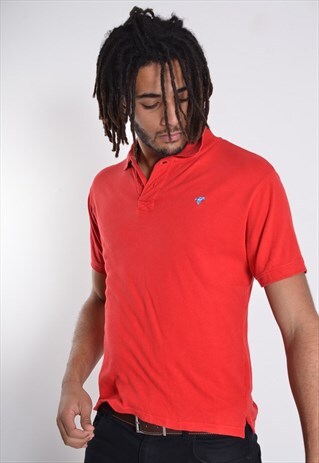 VINTAGE WRANGLER POLO SHIRT RED