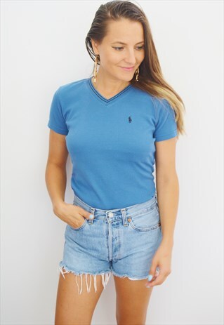 90S RALPH LAUREN T-SHIRT MADE IN USA