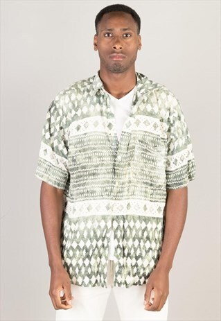 VINTAGE PATTERN SHIRT PTS507