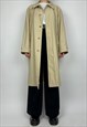 YSL Vintage Coat 90s Mac Trench Jacket Yves Saint Laurent