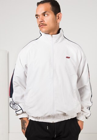 VINTAGE 80S REEBOK SHELL SPORT JACKET / S1038