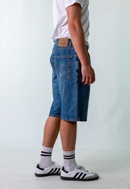 Blue 90s Levi's Denim Jorts Shorts