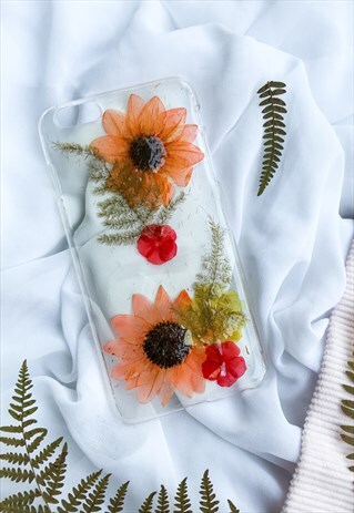IPHONE 6/6S PLUS PRESSED FLOWER CASE/ FLOWER COVER