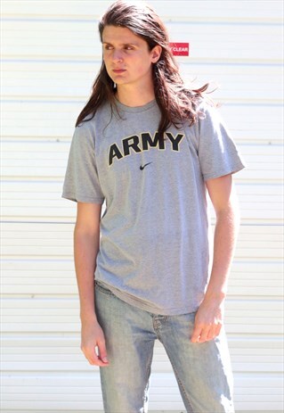 1990'S VINTAGE NIKE ARMY T-SHIRT