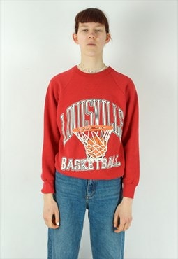 LOUISVILLE BASKETBALL Pullover Jumper Sweater Sweatshirt