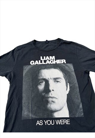 Vintage 90's Liam Gallagher band T-Shirt medium tour 2017