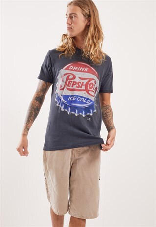 VINTAGE PEPSI-COLA GRAPHIC T-SHIRT