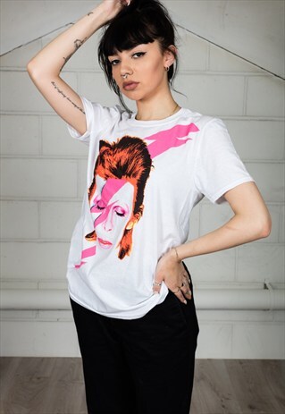 DAVID BOWIE ALADDIN SANE UNISEX T-SHIRT