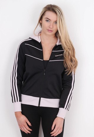 VINTAGE EMBROIDERED ADIDAS TRACK JACKET CVBJA 257