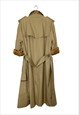 BURBERRY VINTAGE OVERSIZED TRENCH COAT, SIZE L