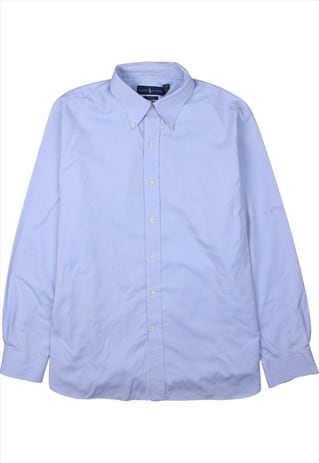 Vintage 90's Ralph Lauren Shirt Long Sleeves Button Up Plain