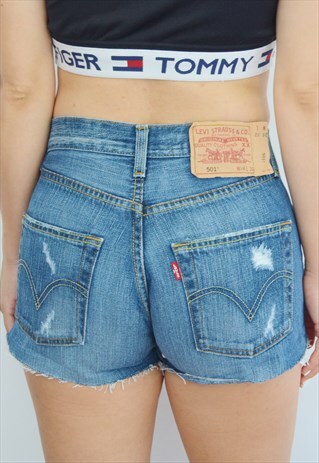 LEVI'S 501 VINTAGE HIGHWAISTED SHORTS