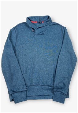 Vintage gap button down sweatshirt blue medium BV18046