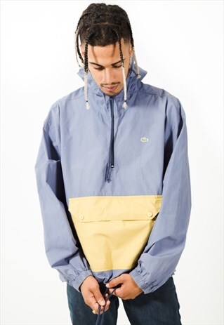 UNIQUE VINTAGE LACOSTE ZIP JACKET / S2254