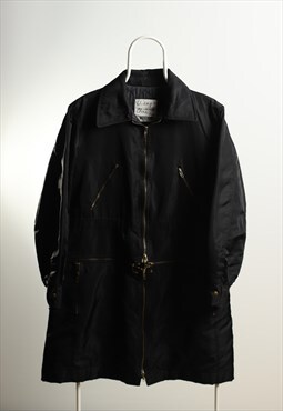 Vintage Moschino Transformer 2 in 1 Jacket Black
