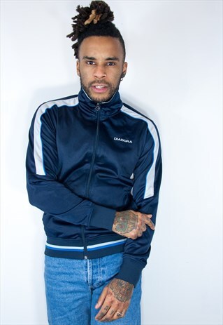 DIADORA VINTAGE JACKET BLACK