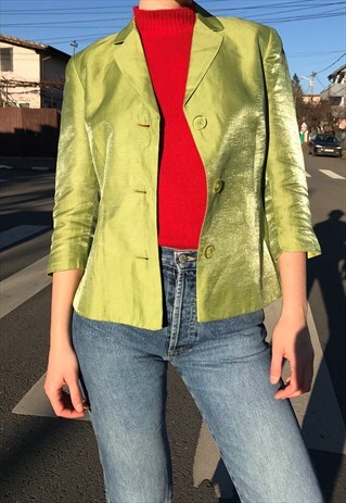 MARC CAIN LINEN BLEND BLAZER